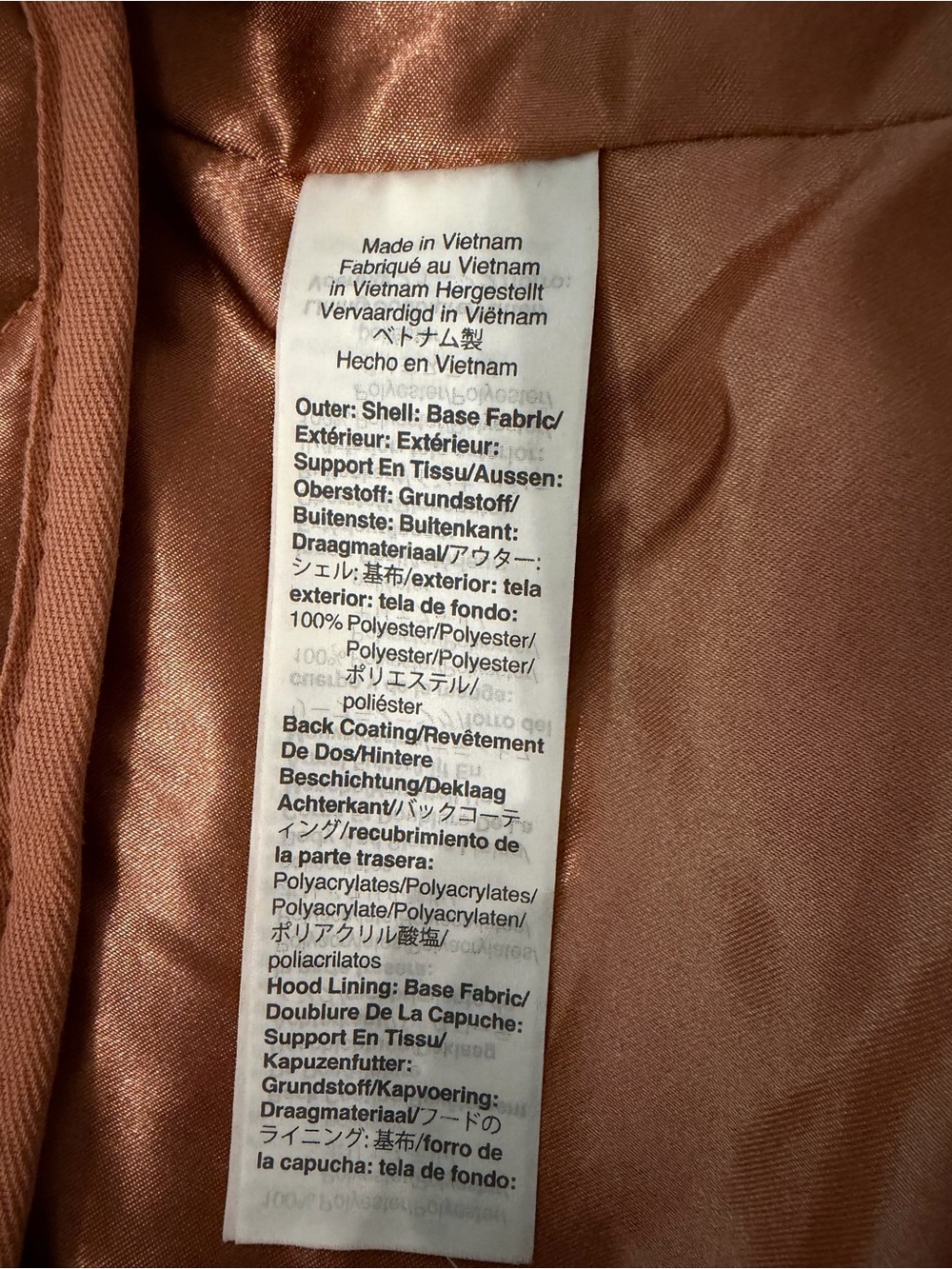 J Crew Green Satin Hooded Parka Coat w/removable Quilted Lining Small - Picture 8 of 11